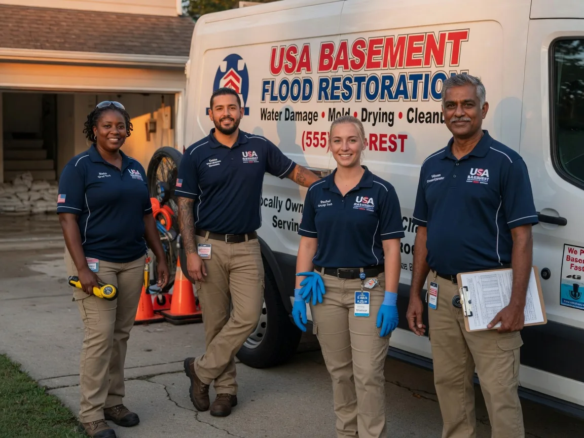 Basement Flood Cleanup company in Water Valley, MS