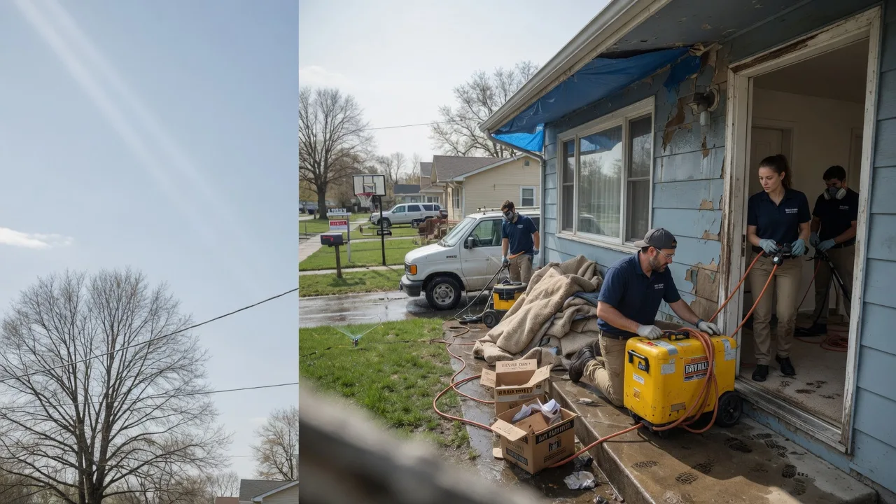 Basement Flood Cleanup in Water Valley, MS near me